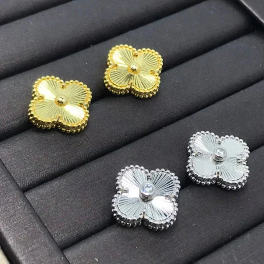 [Baslove]CLOVER MINI 9,5 MM LASER-OHRRINGE