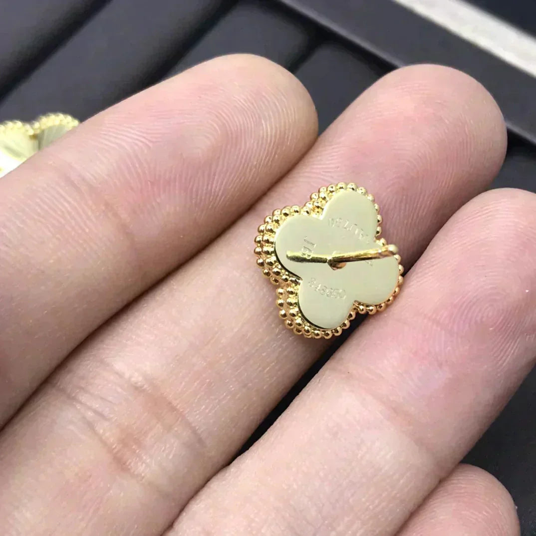 [Baslove]CLOVER MINI 9,5 MM LASER-OHRRINGE