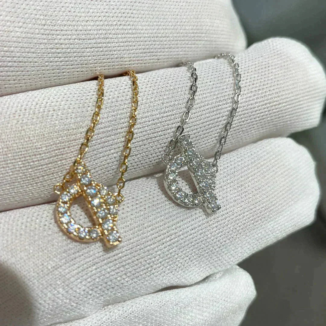 [Baslove]ECHAPEE HALSKETTE DIAMANT