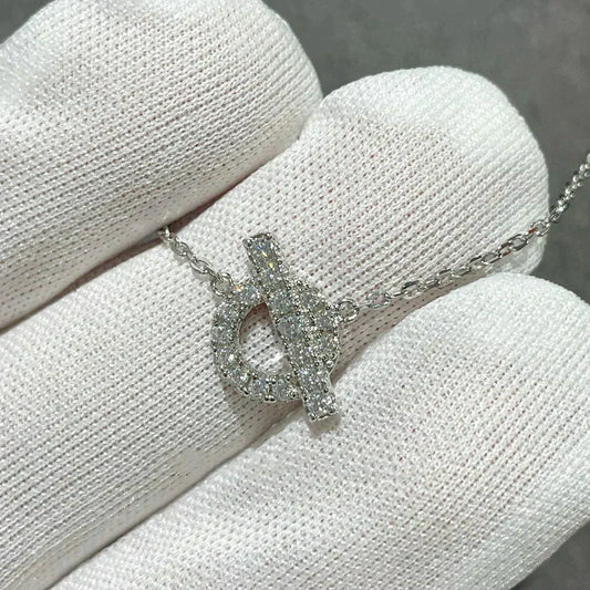 [Baslove]ECHAPEE HALSKETTE DIAMANT