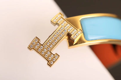 [Violet JW]HM CLOUD BLUE BRACELET GOLD DIAMOND