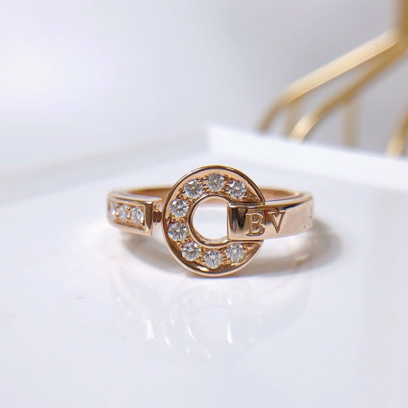 [Baslove] TRAUMRING DIAMANT ROSGOLD