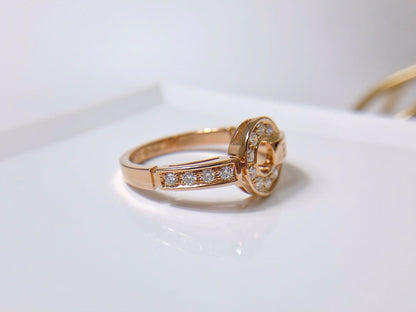 [Baslove] TRAUMRING DIAMANT ROSGOLD