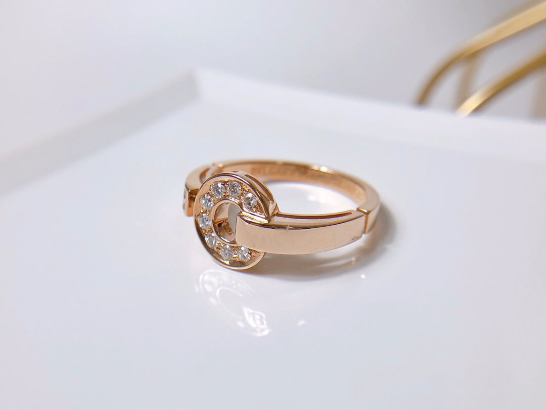 [Baslove] TRAUMRING DIAMANT ROSGOLD