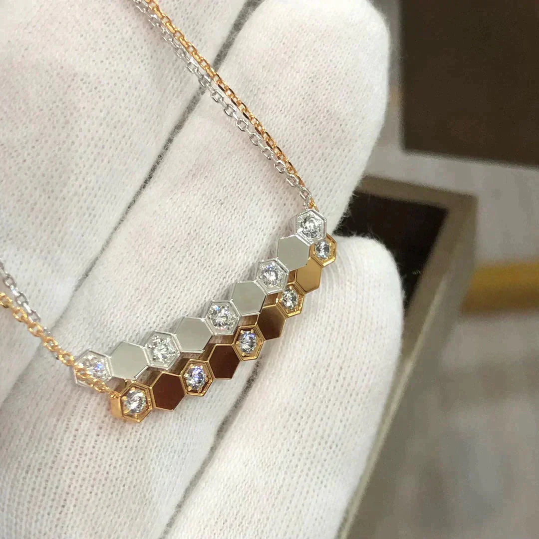 [Baslove] BIENENLIEBE HALSKETTE DIAMANT