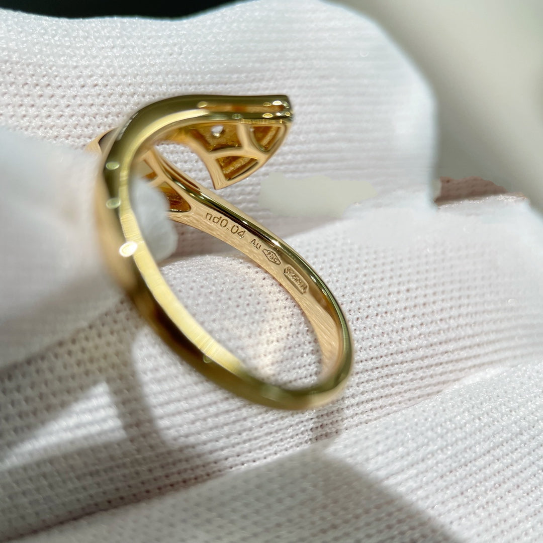 [Baslove] TRAUMRING ROSGOLD DIAMANT