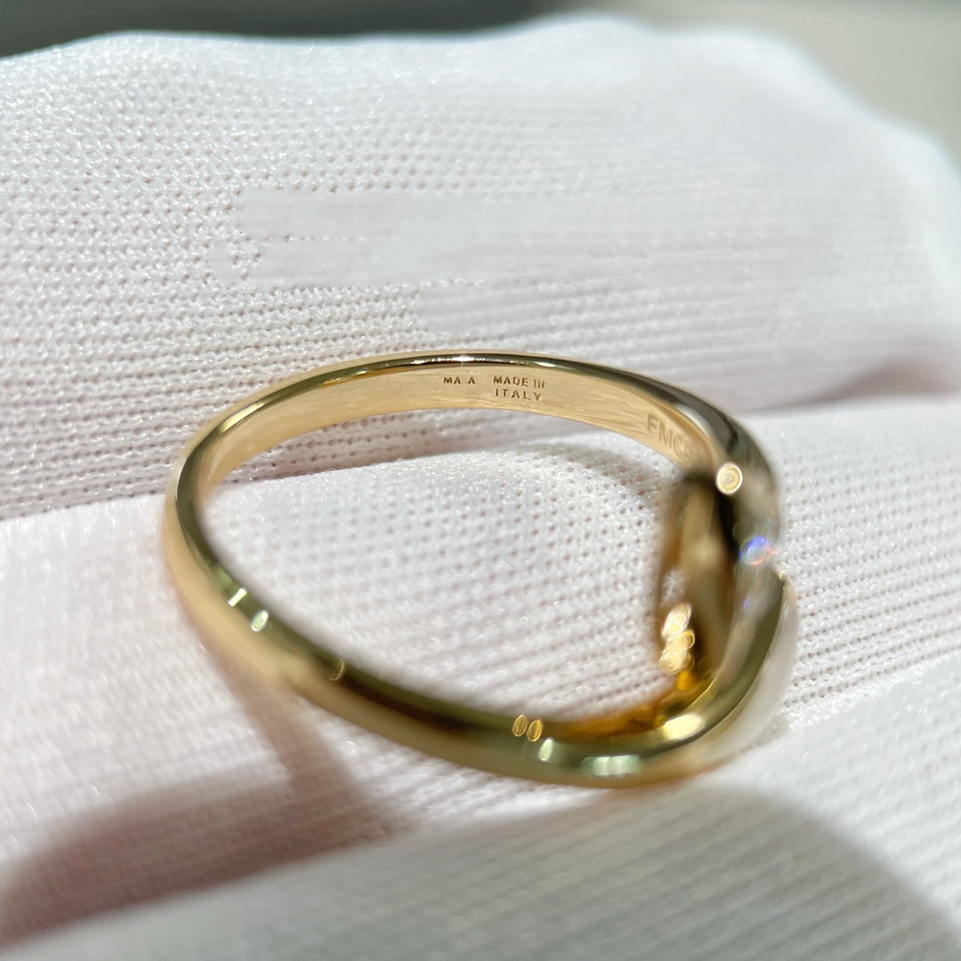 [Baslove] TRAUMRING ROSGOLD DIAMANT