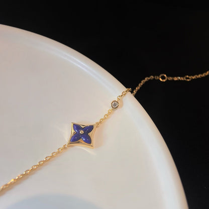 [Baslove]FARBE STAR ROSA GOLD DIAMANT ARMBAND