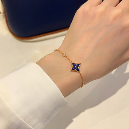 [Baslove]FARBE STAR ROSA GOLD DIAMANT ARMBAND