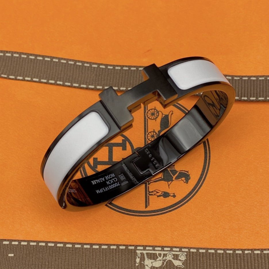 [Baslove]HM ARMBAND 12MM SCHWARZ WEISS KERAMIK