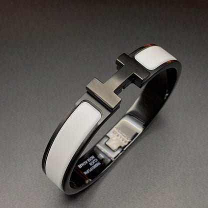 [Baslove]HM ARMBAND 12MM SCHWARZ WEISS KERAMIK
