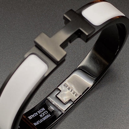 [Baslove]HM ARMBAND 12MM SCHWARZ WEISS KERAMIK