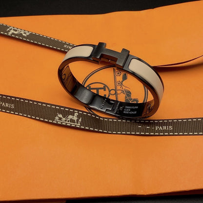 [Violet JW]HM BRACELET 12MM BLACK BEIGE CERAMIC