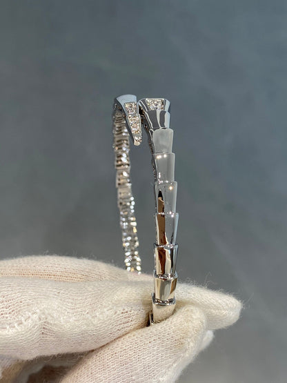[Baslove]SERPENTI ARMBAND DIAMANTEN SILBER