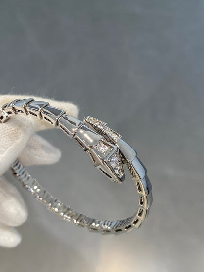 [Baslove]SERPENTI ARMBAND DIAMANTEN SILBER