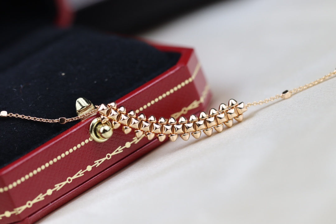 [Baslove]CLASH ROSA GOLD HALSKETTE 