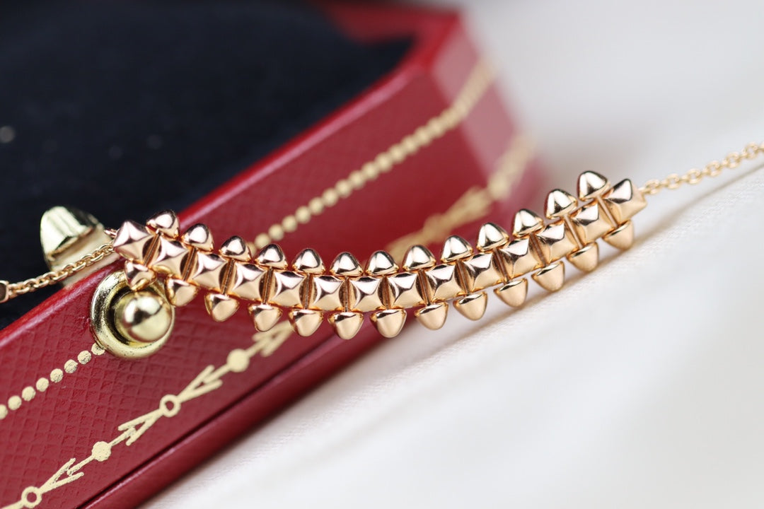 [Baslove]CLASH ROSA GOLD HALSKETTE 