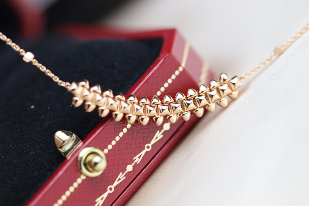 [Baslove]CLASH ROSA GOLD HALSKETTE 