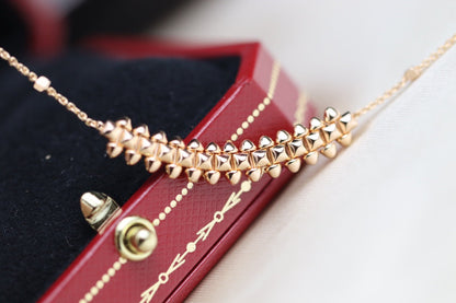 [Baslove]CLASH ROSA GOLD HALSKETTE 