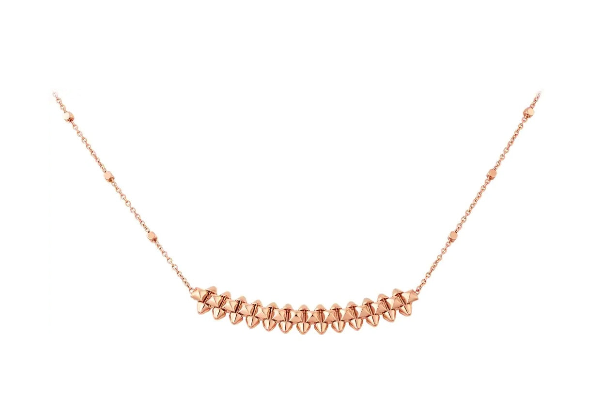 [Baslove]CLASH ROSA GOLD HALSKETTE 