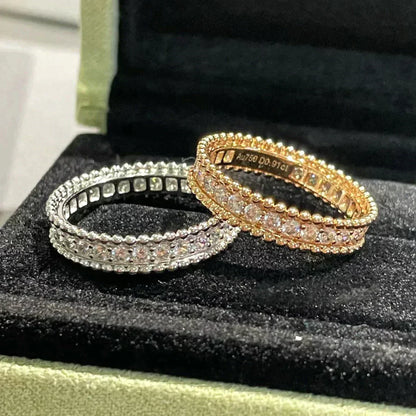 [Baslove] PERLEE DIAMANT ROSÉGOLDRING