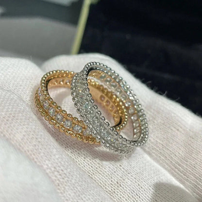 [Baslove] PERLEE DIAMANT ROSÉGOLDRING