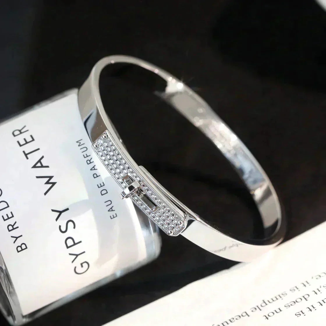 [Baslove]KELLY SILBER DIAMANT ARMBAND