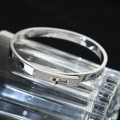 [Baslove]KELLY SILBER DIAMANT ARMBAND