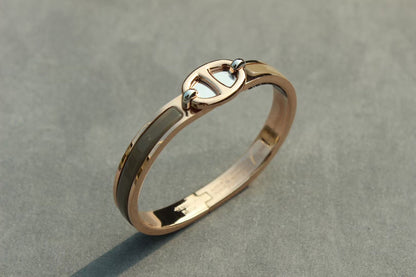 [Baslove] CLIC CHAINE ROSGOLDARMBAND