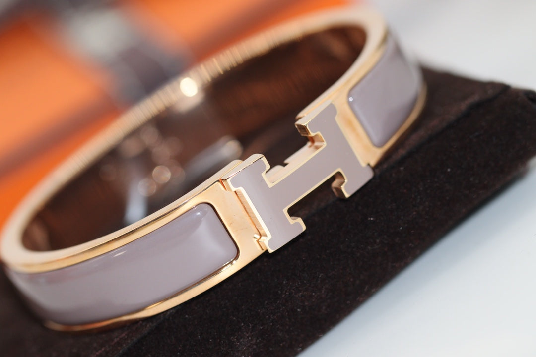 [Violet JW]H BRACELET 12MM BROWN