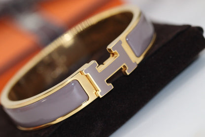 [Violet JW]H BRACELET 12MM BROWN