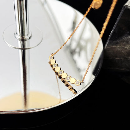 [Baslove]BEE MY LOVE DIAMANT-HALSKETTE