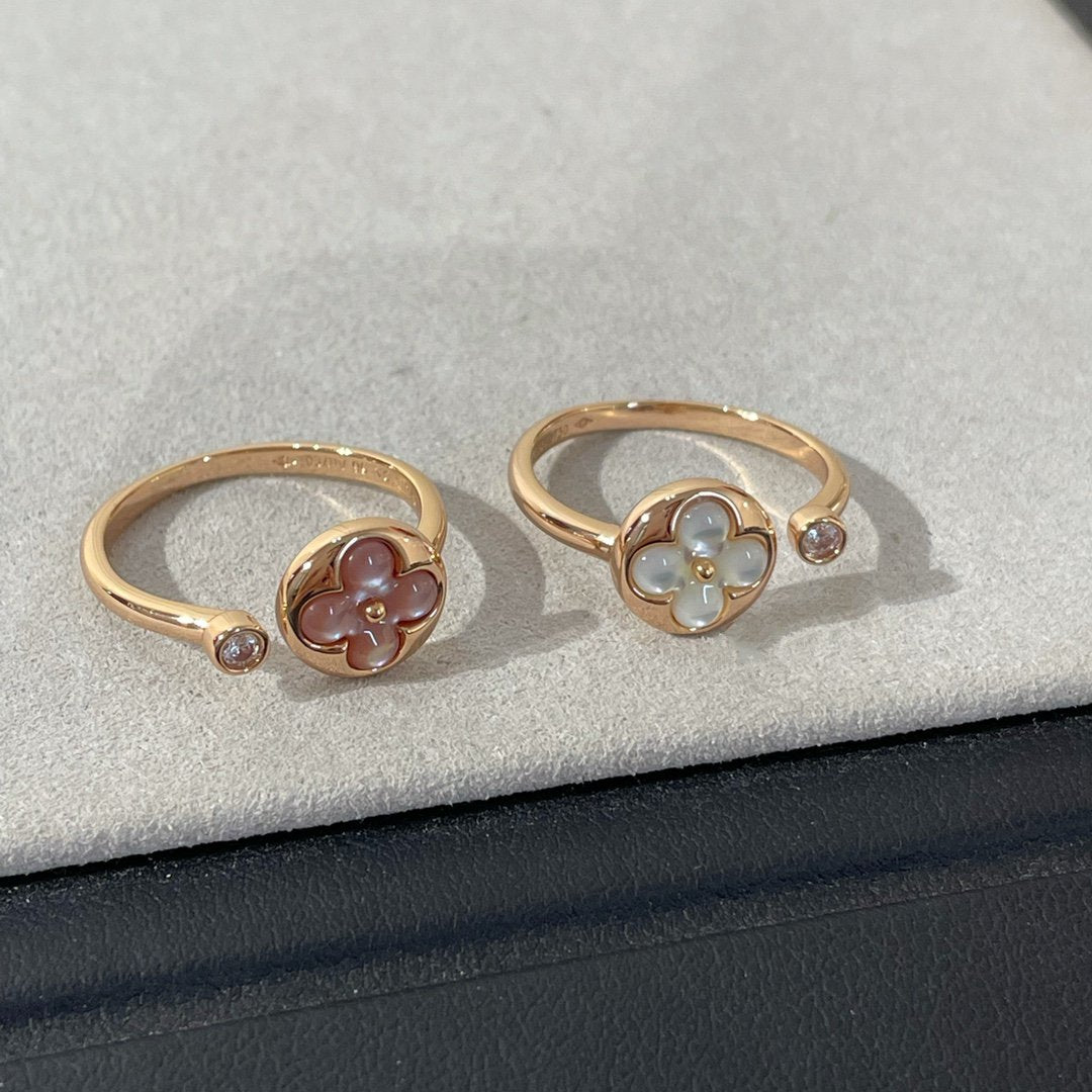 [Baslove]SUN 1 DIAMANT ROSA MOP RING