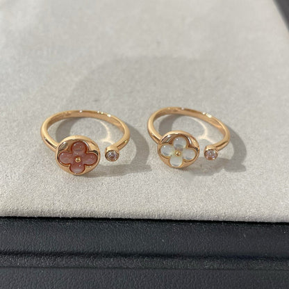 [Baslove]SUN 1 DIAMANT ROSA MOP RING