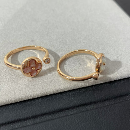 [Baslove]SUN 1 DIAMANT ROSA MOP RING
