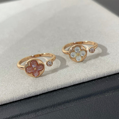 [Baslove]SUN 1 DIAMANT ROSA MOP RING