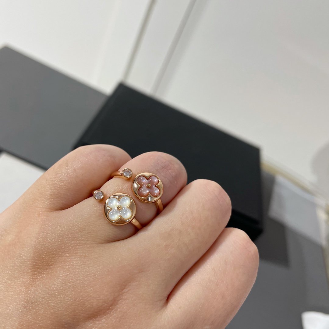 [Baslove]SUN 1 DIAMANT ROSA MOP RING
