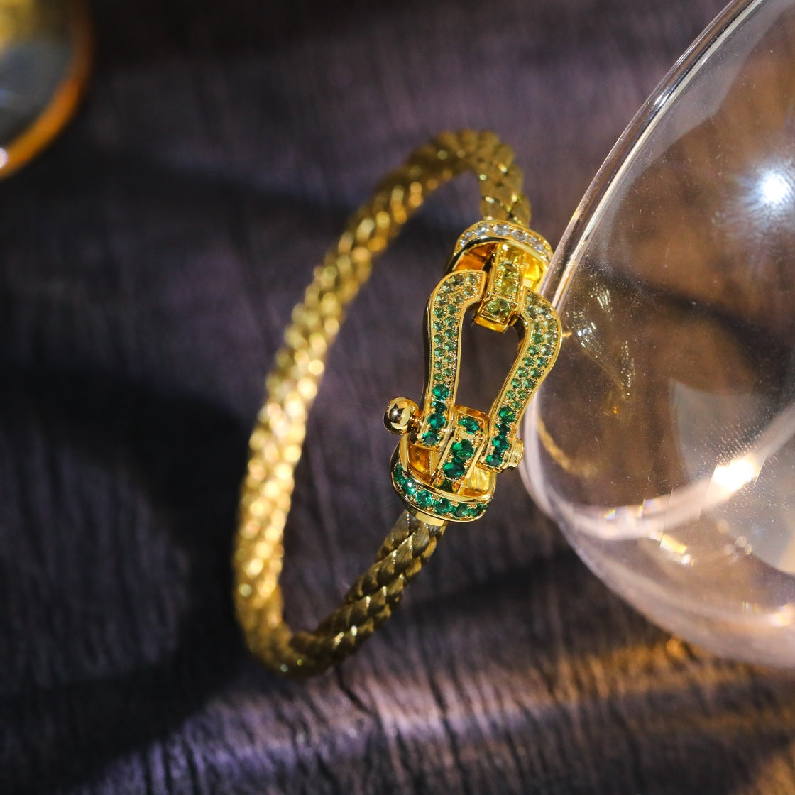 [Baslove]FORCE 10 GOLD GRÜN DIAMANT GEPAPST