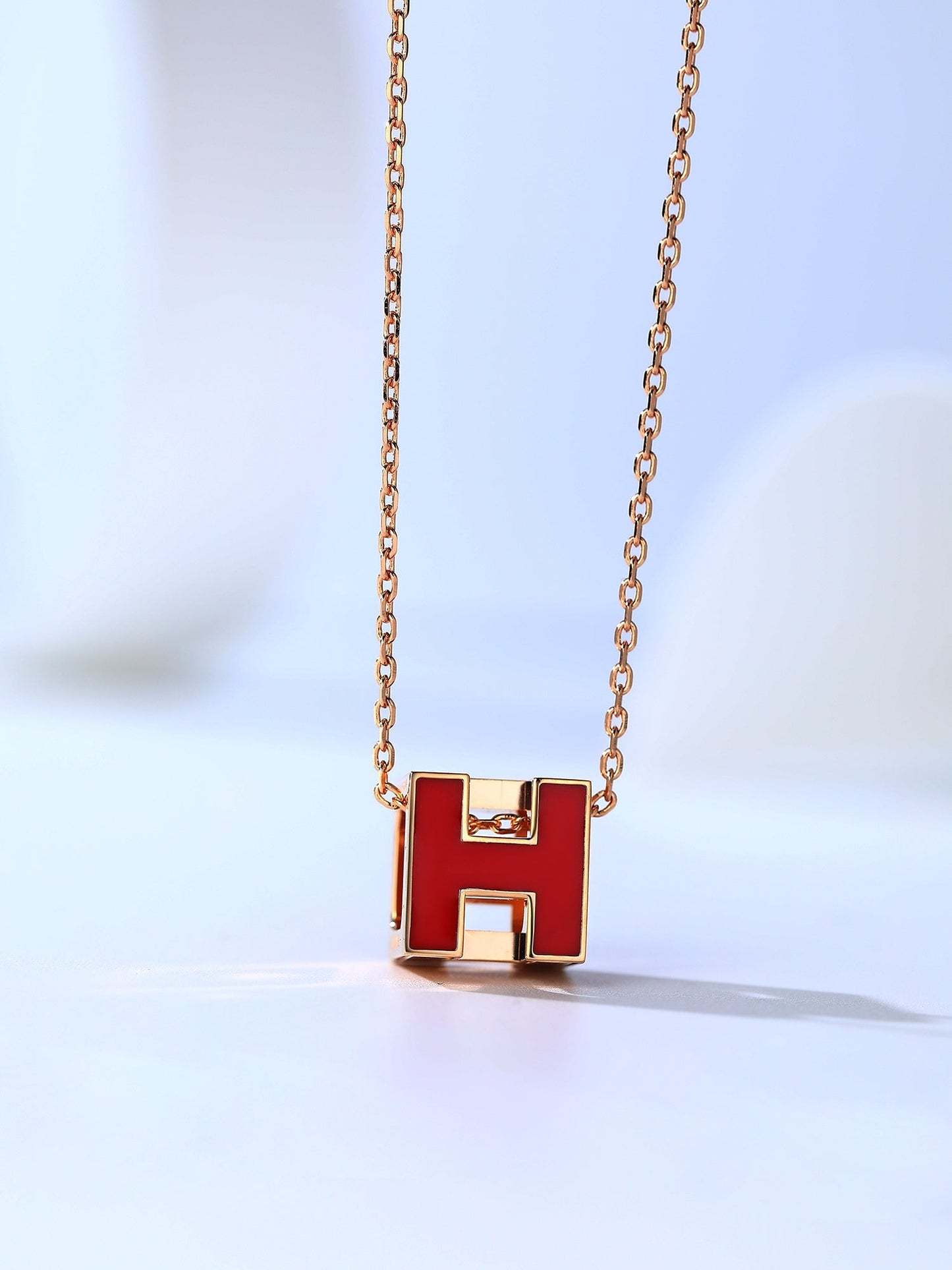 [Baslove] HM CAGE ROSA GOLD HALSKETTE