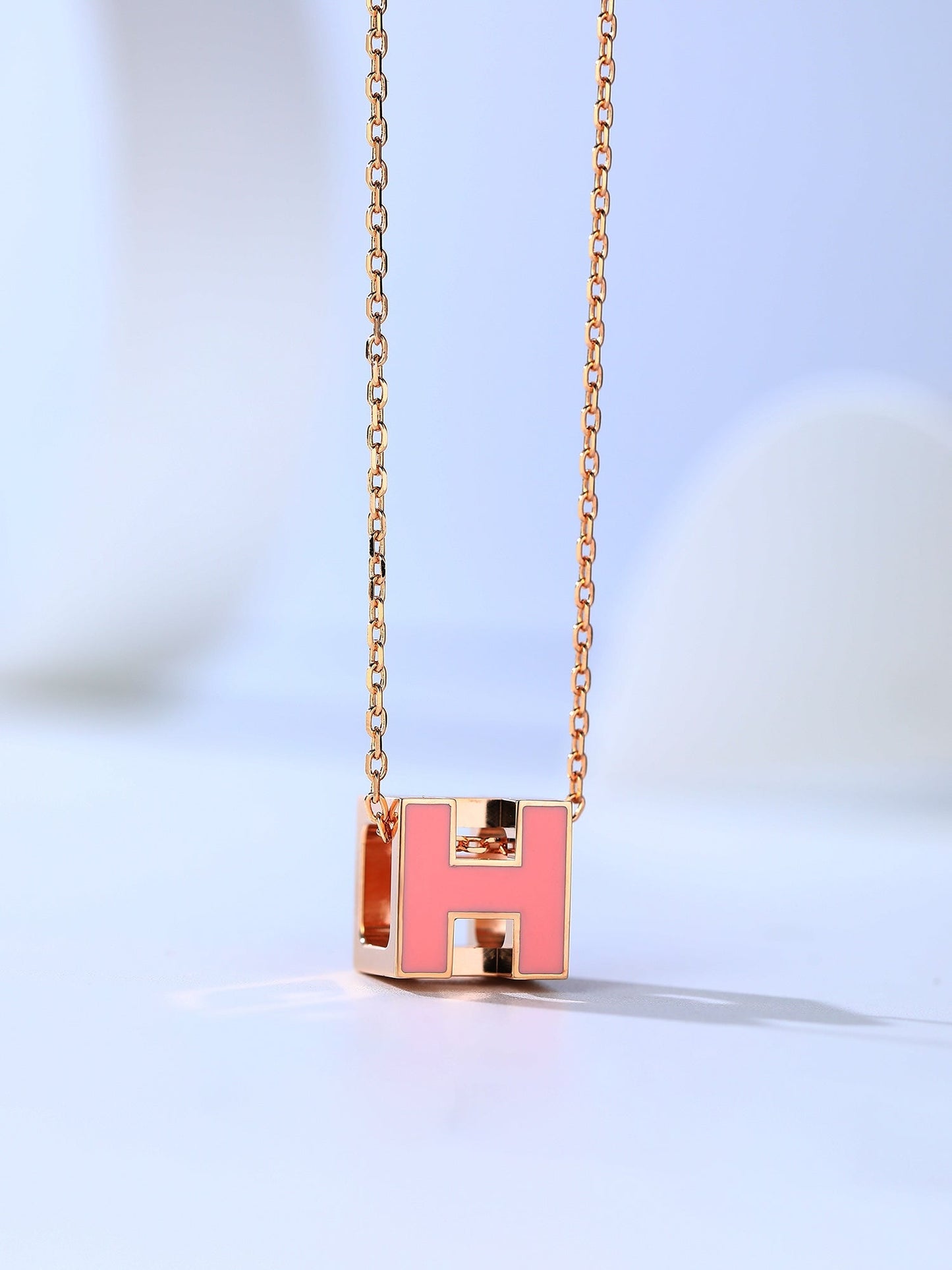 [Baslove] HM CAGE ROSA GOLD HALSKETTE