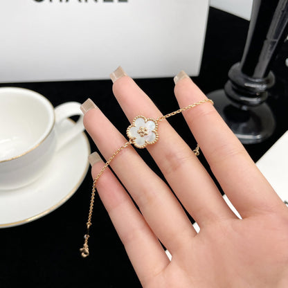 [Violet JW]LUCKY SPRING ROSE GOLD MOP BRACELET