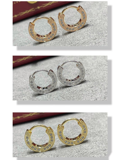 [Baslove]LIEBE DIAMANT OHRRINGE