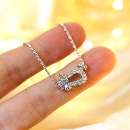 [Baslove]FORCE 10 DIAMANT SILBER HALSKETTE MINI MODELL
