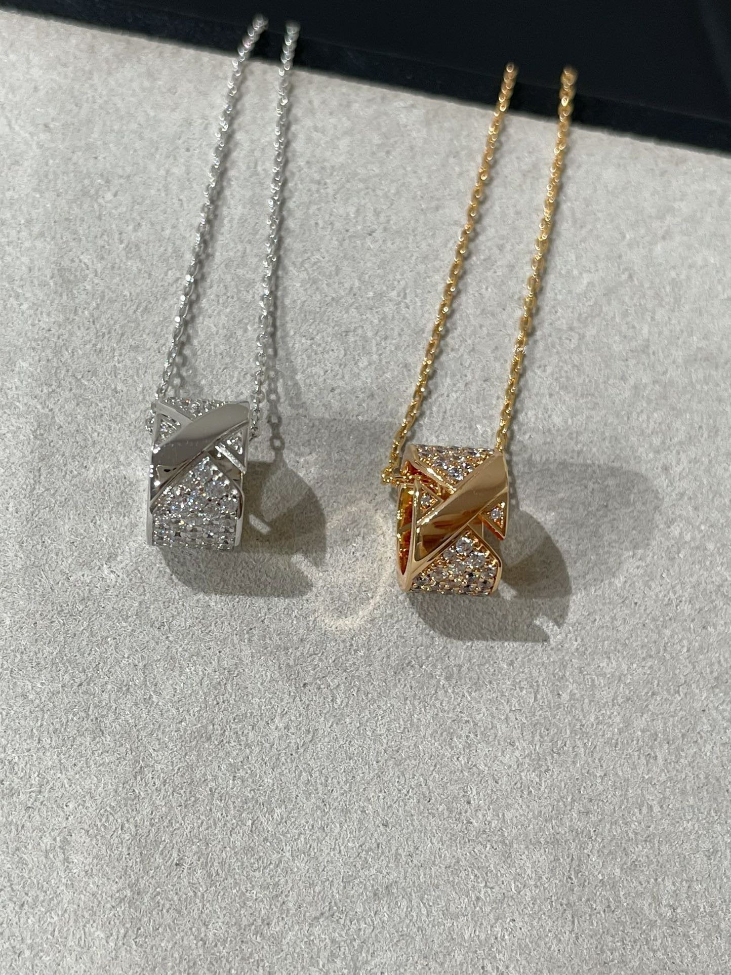 [Baslove] LIENS EVIDENCE HALSKETTE MIT DIAMANTEN