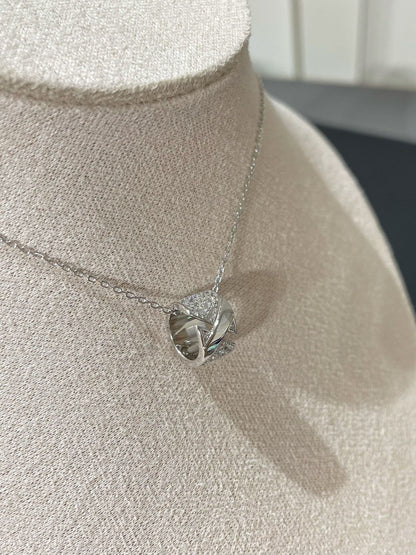 [Baslove] LIENS EVIDENCE HALSKETTE MIT DIAMANTEN