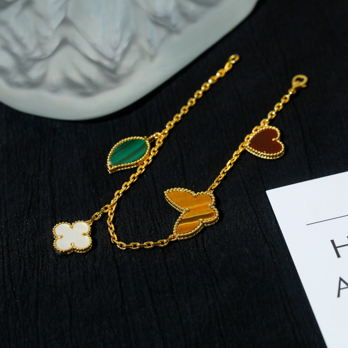 [Baslove] GOLDARMBAND „LUCKY SPRING 5“