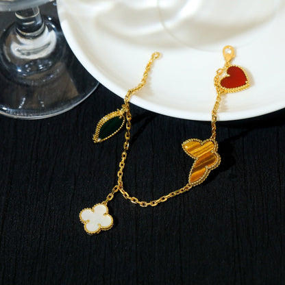 [Baslove] GOLDARMBAND „LUCKY SPRING 5“