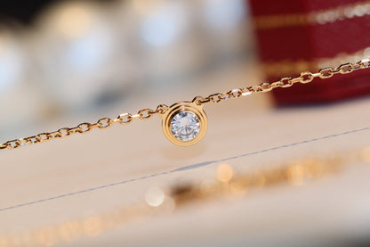 [Baslove]DAMOUR DIAMANT HALSKETTE