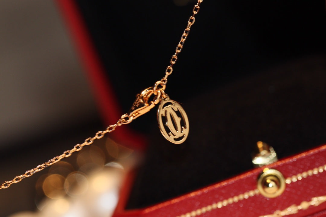 [Baslove]DAMOUR DIAMANT HALSKETTE