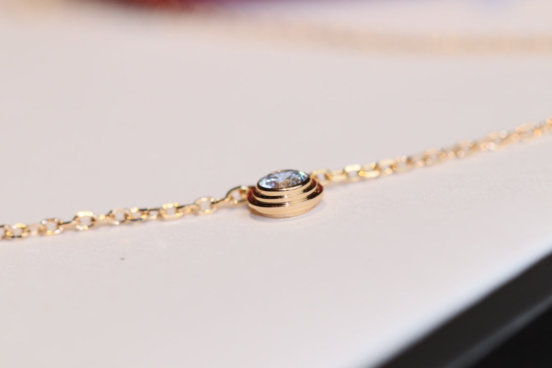 [Baslove]DAMOUR DIAMANT HALSKETTE